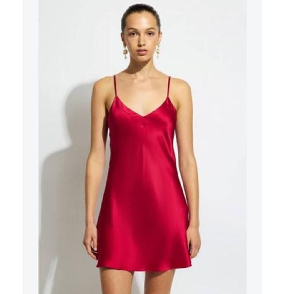 Victoria-s-secret Women's Red and Pink Dress